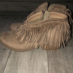 Fringe Booties